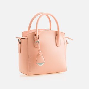 Simple Pink Crossbody Bag